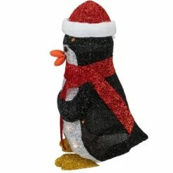Northlight 19.5" White and Red Lighted Penguin with Santa Hat Outdoor Christmas Decoration 7 Northlight 19.5" White and Red Lighted Penguin with Santa Hat Outdoor Christmas Decoration -Outdoor Lighting Sales Shop unnamed file 1035