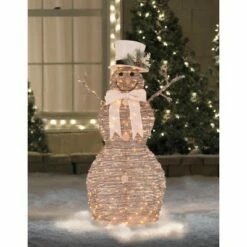 Northlight 48" LED Lighted Rattan Snowman Outdoor Christmas Decoration 7 Northlight 48" LED Lighted Rattan Snowman Outdoor Christmas Decoration -Outdoor Lighting Sales Shop unnamed file 1050