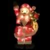 Northlight 32" Red and White Lighted Waving Santa with Gifts Christmas Outdoor Decoration -Outdoor Lighting Sales Shop unnamed file 1092