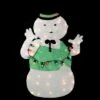 Northlight 33" Pre-Lit White and Green Snowman Christmas Outdoor Decor -Outdoor Lighting Sales Shop unnamed file 1117
