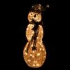 Northlight 43" Pre-Lit White and Gold Snowman Outdoor Christmas Yard Decor -Outdoor Lighting Sales Shop unnamed file 1146