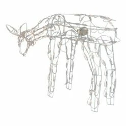 Northlight 42-Inch Lighted White Feeding Reindeer Animated Outdoor Christmas Decoration -Outdoor Lighting Sales Shop unnamed file 1178