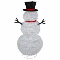 Northlight 4' Lighted Pop-Up Snowman Outdoor Christmas Decoration -Outdoor Lighting Sales Shop unnamed file 1186