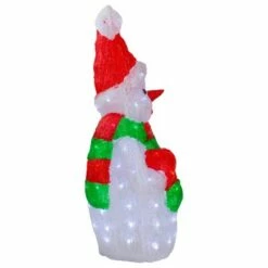 Northlight 25" Lighted Commercial Grade Acrylic Christmas Snowman Display Decoration -Outdoor Lighting Sales Shop unnamed file 1189