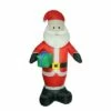 LB International 8' Red Pre-Lit Inflatable Santa Claus with Gift Christmas Outdoor Decor -Outdoor Lighting Sales Shop unnamed file 1203