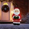 Mr. Christmas Illuminated Outdoor Metal Sign Christmas Decoration- Santa -Outdoor Lighting Sales Shop unnamed file 1212