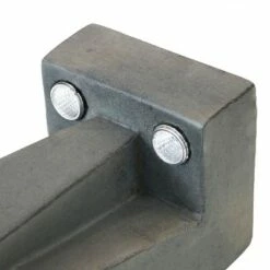 Sunnydaze Decor Sunnydaze Outdoor Glass Fiber Reinforced Concrete Tiki Head LED Solar Light Patio Statues - 14" - Gray - 2pk -Outdoor Lighting Sales Shop unnamed file 1220