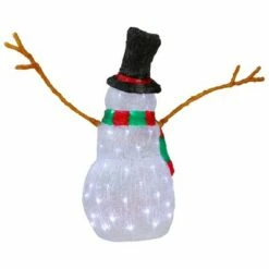 Northlight 23" Lighted Commercial Grade Acrylic Snowman Christmas Display Decoration -Outdoor Lighting Sales Shop unnamed file 1236