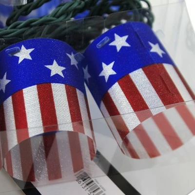 PAWTRIOTIC Patriotic 30.0" American Flag Tube Light Set Stars Stripes Christmas - Novelty Sculpture Lights 2 PAWTRIOTIC Patriotic 30.0" American Flag Tube Light Set Stars Stripes Christmas - Novelty Sculpture Lights - Image 2
