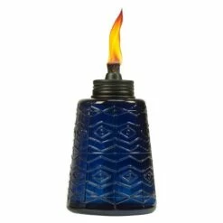 6" 3pk Molded Glass Table Torch Red/White/Blue - TIKI -Outdoor Lighting Sales Shop unnamed file 1265