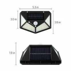 Dartwood Outdoor Solar Lights with Motion Sensor - 100 LED 450 Lumens Bright Weatherproof Wall Spotlight for Gardens Porches Walkways Patio (4-8 Pack) 11 Dartwood Outdoor Solar Lights with Motion Sensor - 100 LED 450 Lumens Bright Weatherproof Wall Spotlight for Gardens Porches Walkways Patio (4-8 Pack) -Outdoor Lighting Sales Shop unnamed file 129