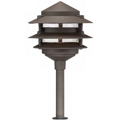 John Timberland Pagoda 12-Piece Complete Outdoor LED Landscape Lighting Set 3 John Timberland Pagoda 12-Piece Complete Outdoor LED Landscape Lighting Set