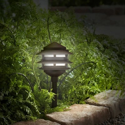 John Timberland Pagoda 12-Piece Complete Outdoor LED Landscape Lighting Set 4 John Timberland Pagoda 12-Piece Complete Outdoor LED Landscape Lighting Set - Image 2