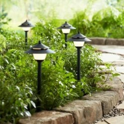 John Timberland Pagoda Textured Black 8-Piece LED Landscape Path Light Set 13 John Timberland Pagoda Textured Black 8-Piece LED Landscape Path Light Set -Outdoor Lighting Sales Shop unnamed file 1360