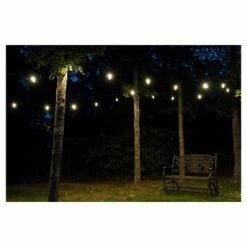 12ct Classic Café Outdoor String Lights Integrated LED Bulb - Black Wire - Enbrighten -Outdoor Lighting Sales Shop unnamed file 14