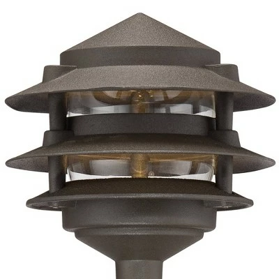 John Timberland Pagoda Bronze 10-Piece Outdoor LED Landscape Lighting Set 5 John Timberland Pagoda Bronze 10-Piece Outdoor LED Landscape Lighting Set - Image 3