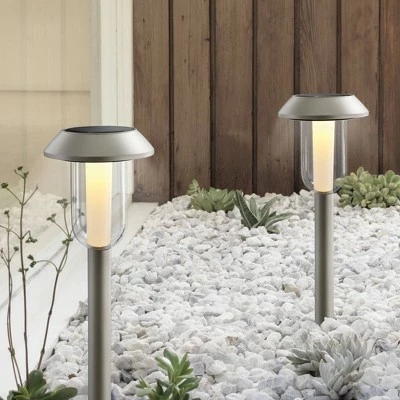 6pk Stainless Steel Pathway Light Silver - Project 62™ 4 6pk Stainless Steel Pathway Light Silver - Project 62™ - Image 2