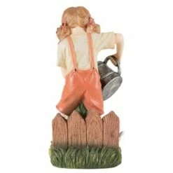 Little Girl Solar Powered LED Light Garden Statue (5.25"x5.5"x11") - Pure Garden -Outdoor Lighting Sales Shop unnamed file 1486