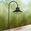 John Timberland Braden 23 1/2" High Textured Black Outdoor LED Path Light
