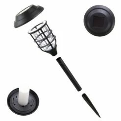 Alpine Corporation 6pk 17" Solar LED Path Torch Pathway Lights -Outdoor Lighting Sales Shop unnamed file 1629