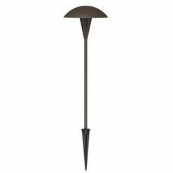 John Timberland Mushroom Bronze and Spotlight 8-Piece LED Landscape Set