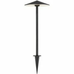 John Timberland Black LED Spot and Dome Path Light Landscape Kit