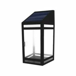 Techko Maid LED Solar Outdoor Wall Panel Lantern with Clear Panel - Techko Kobot