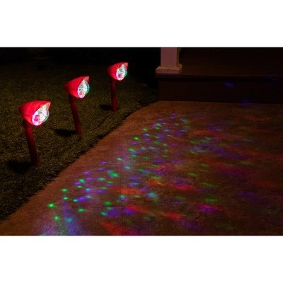 17" Resin Garden Pathway LED Lights - Set of 3 - Alpine Corporation 6 17" Resin Garden Pathway LED Lights - Set of 3 - Alpine Corporation - Image 4