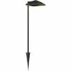 John Timberland Basset Textured Black 10-Piece LED Path and Flood Light Set