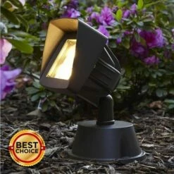 Super Duty Eastham 8" High Bronze LED Landscape Flood Light