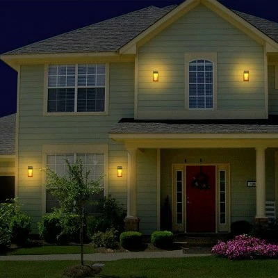 Techko Maid Solar LED Outdoor Wall Lantern with Flame - Techko Kobot 7 Techko Maid Solar LED Outdoor Wall Lantern with Flame - Techko Kobot - Image 5