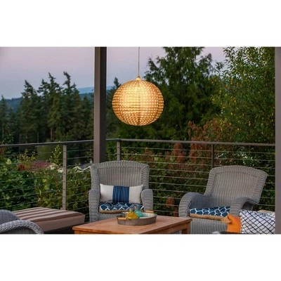 Allsop 18" x 18" Stella Nova Outdoor Light Pearl 5 Allsop 18" x 18" Stella Nova Outdoor Light Pearl - Image 3