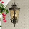 John Timberland Mediterranean Outdoor Ceiling Light Hanging Bronze Scroll 23 3/4" Champagne Hammered Glass Damp Rated for Patio 1 John Timberland Mediterranean Outdoor Ceiling Light Hanging Bronze Scroll 23 3/4" Champagne Hammered Glass Damp Rated for Patio -Outdoor Lighting Sales Shop unnamed file 2159