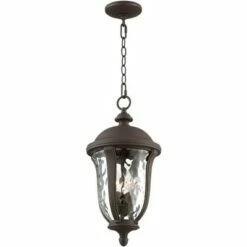 John Timberland Traditional Outdoor Ceiling Light Hanging Bronze 20" Clear Hammered Glass for Exterior House Porch Patio Deck -Outdoor Lighting Sales Shop unnamed file 2174