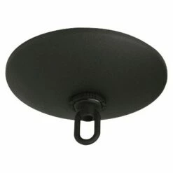 Bel Air Lighting Vintage Hanging Onion Outdoor Lantern 13" Black