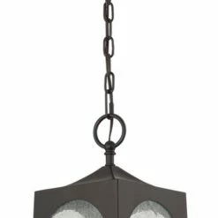 Possini Euro Design Modern Outdoor Ceiling Light Hanging Bronze 19" Seedy Glass Lantern for Exterior House Porch Patio Deck -Outdoor Lighting Sales Shop unnamed file 2224