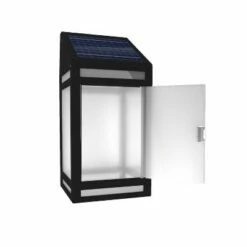 Techko Maid LED Solar Outdoor Wall Lantern with Frost Panel - Techko Kobot -Outdoor Lighting Sales Shop unnamed file 223