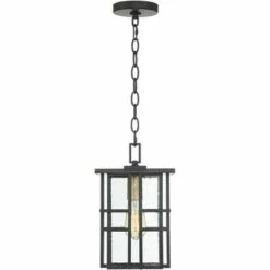 Possini Euro Design Modern Outdoor Ceiling Light Hanging Black Geometric Frame 12 1/2" Seedy Glass for Exterior House Porch Patio 12 Possini Euro Design Modern Outdoor Ceiling Light Hanging Black Geometric Frame 12 1/2" Seedy Glass for Exterior House Porch Patio -Outdoor Lighting Sales Shop unnamed file 2261