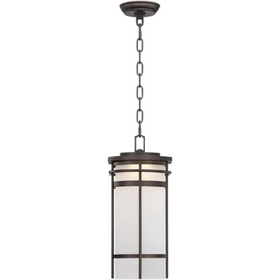 Possini Euro Design Modern Outdoor Hanging Lighting Fixture Bronze Metal 16 1/4" LED Etched Glass Shade for Exterior House Porch 3 Possini Euro Design Modern Outdoor Hanging Lighting Fixture Bronze Metal 16 1/4" LED Etched Glass Shade for Exterior House Porch