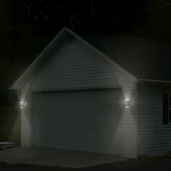 Techko Maid LED Solar Dual Direction Outdoor Wall Light with Amber/White Light - Techko Kobot -Outdoor Lighting Sales Shop unnamed file 232