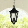 Feiss Cotswold Lane 21 1/2"H Black Outdoor Hanging Light -Outdoor Lighting Sales Shop unnamed file 2330