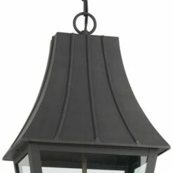 Minka Lavery Chateau Grande 25" High Coal Outdoor Hanging Light
