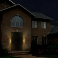 Techko Maid LED Solar Dual Direction Outdoor Wall Light with Amber/White Light - Techko Kobot -Outdoor Lighting Sales Shop unnamed file 235