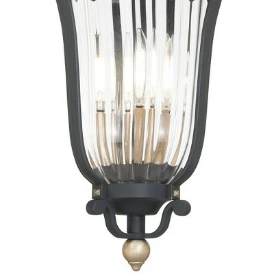 Minka Lavery Peale Street 24 3/4"H Sand Coal and Vermeil Gold Outdoor Hanging Light 4 Minka Lavery Peale Street 24 3/4"H Sand Coal and Vermeil Gold Outdoor Hanging Light - Image 2