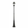 1 Light Classic Outdoor Lamp Post with Beveled Glass Shade Black - Aurora Lighting -Outdoor Lighting Sales Shop unnamed file 2359