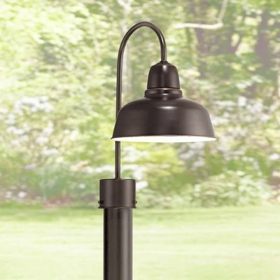 John Timberland Industrial Outdoor Post Light Fixture Urban Barn Farmhouse Oil Rubbed Bronze 15 3/4" for Exterior Garden Yard Patio Pathway 3 John Timberland Industrial Outdoor Post Light Fixture Urban Barn Farmhouse Oil Rubbed Bronze 15 3/4" for Exterior Garden Yard Patio Pathway