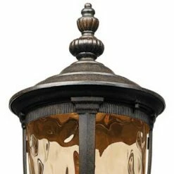 John Timberland Outdoor Post Light Fixture LED Veranda Bronze 37" Clear Hammered Glass for Exterior House Porch Patio Garden Yard -Outdoor Lighting Sales Shop unnamed file 2421