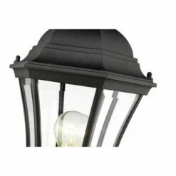 1 Light Outdoor Incandescent Post Sconce Black - Aurora Lighting -Outdoor Lighting Sales Shop unnamed file 2434