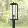 John Timberland Modern Contemporary Outdoor Post Light Fixture Mystic Black 21 3/4" Clear Glass Exterior House Porch Patio Outside 2 John Timberland Modern Contemporary Outdoor Post Light Fixture Mystic Black 21 3/4" Clear Glass Exterior House Porch Patio Outside -Outdoor Lighting Sales Shop unnamed file 2436