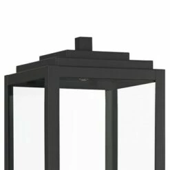 John Timberland Modern Contemporary Outdoor Post Light Fixture Mystic Black 21 3/4" Clear Glass Exterior House Porch Patio Outside -Outdoor Lighting Sales Shop unnamed file 2438